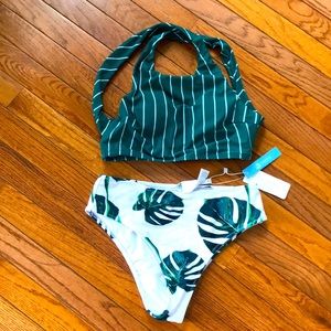 NWT Cupshe 2 piece bikini.